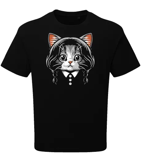 Wednesday Addams Cute Cat
