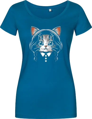 Wednesday Addams Cute Cat