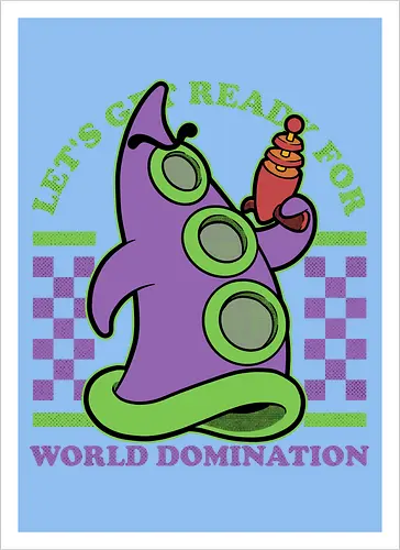 Game Mascot Evil Tentacle