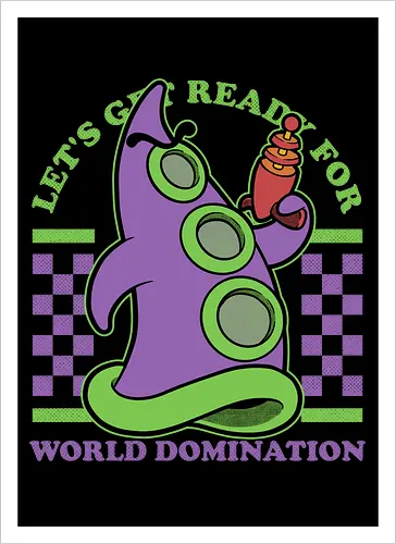Game Mascot Evil Tentacle