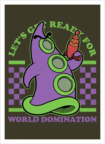 Game Mascot Evil Tentacle