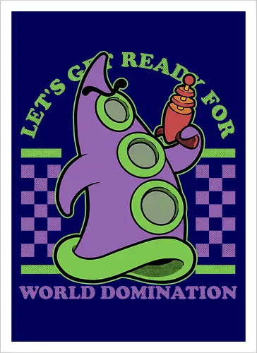 Game Mascot Evil Tentacle