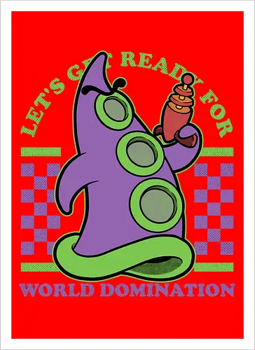 Game Mascot Evil Tentacle