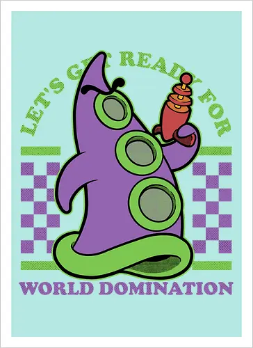 Game Mascot Evil Tentacle