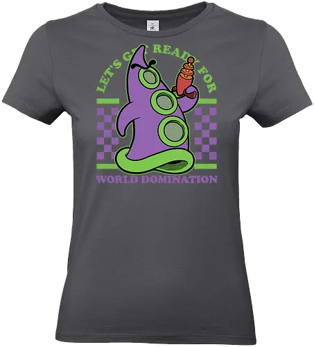 Game Mascot Evil Tentacle - Video Games, Video Game, Game, Games, Gamer, Mascot, Retro, Vintage, Retro Vintage, Retro Gamer, Retro Cartoon, Fantasy, Adventure, Investigation, Investigate, Classic, Tentacles, Tentacle, World Domination - Standard T-Shirt (Frauen)