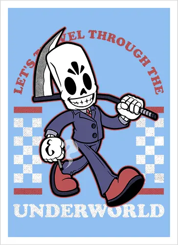Game Mascot Travel Reaper