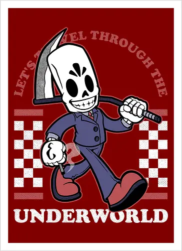 Game Mascot Travel Reaper