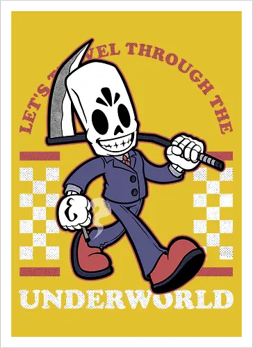 Game Mascot Travel Reaper