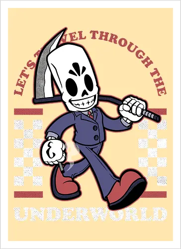 Game Mascot Travel Reaper