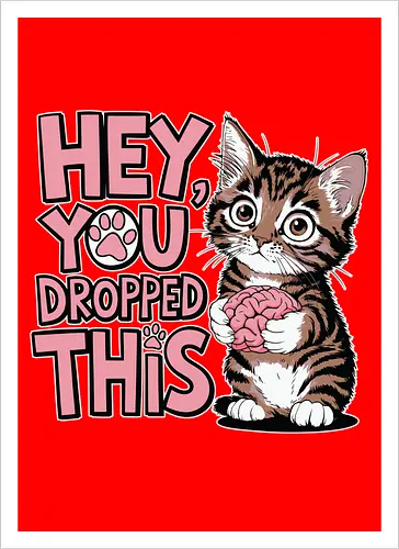 Hey, you dropped this