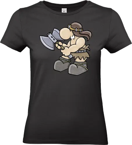Kleine Helden - Barbar - Kleine Helden, fantasy, rpg, Barbar, pen and paper, Rollenspiel - Standard T-Shirt (Frauen)