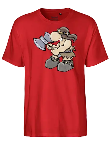 Kleine Helden - Barbar - Kleine Helden, fantasy, rpg, Barbar, pen and paper, Rollenspiel - Fairtrade T-Shirt