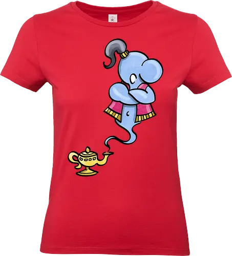 Kleine Helden - Lampengeist - fantasy, rpg, Lampengeist, Dschinn, pen and paper, Rollenspiel, Kleine Helden - Standard T-Shirt (Frauen)