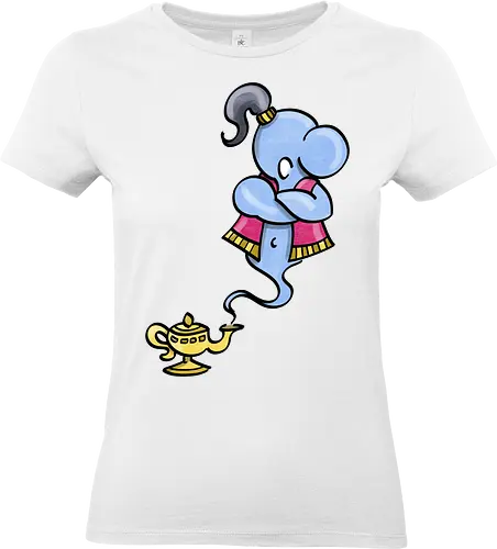 Kleine Helden - Lampengeist - fantasy, rpg, Lampengeist, Dschinn, pen and paper, Rollenspiel, Kleine Helden - Standard T-Shirt (Frauen)
