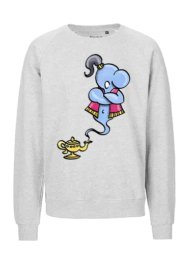 Kleine Helden - Lampengeist - fantasy, rpg, Lampengeist, Dschinn, pen and paper, Rollenspiel, Kleine Helden - Fairtrade Sweatshirt