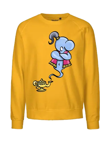 Kleine Helden - Lampengeist - fantasy, rpg, Lampengeist, Dschinn, pen and paper, Rollenspiel, Kleine Helden - Fairtrade Sweatshirt