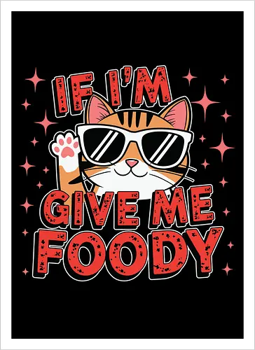 If I'm, give me foody
