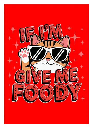If I'm, give me foody