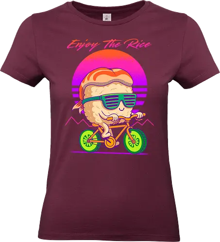 Enjoy The Rice for sushi lovers - Standard T-Shirt (Frauen)