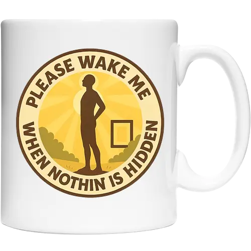 Please wake me when nothing is hidden