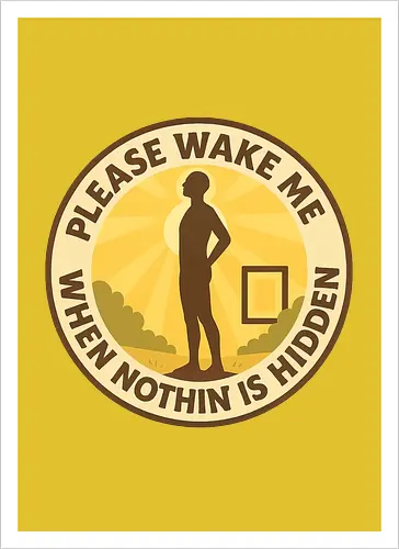 Please wake me when nothing is hidden