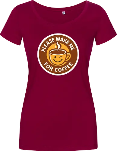 Please wake me for coffee