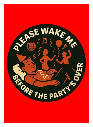 Please wake me before the party’s over