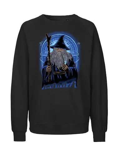 Old Grey Beard - Wizard, Wizard - Fairtrade Sweatshirt