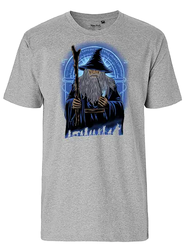 Old Grey Beard - Wizard, Wizard - Fairtrade T-Shirt