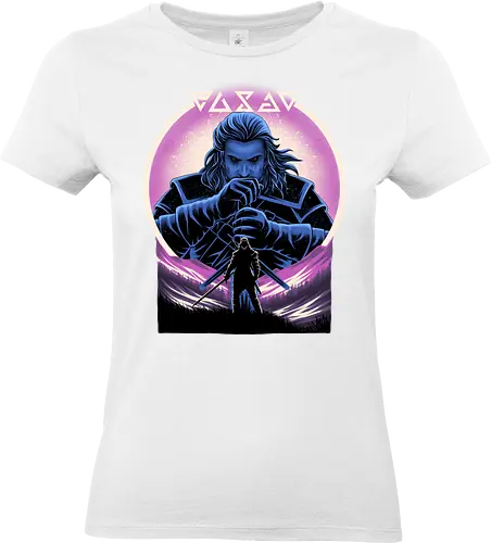 Hunter In The Valley - Witcher, Hunter, Gaming - Standard T-Shirt (Frauen)
