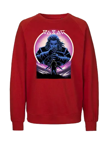 Hunter In The Valley - Witcher, Hunter, Gaming - Fairtrade Sweatshirt