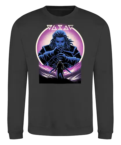 Hunter In The Valley - Witcher, Hunter, Gaming - Sweatshirt