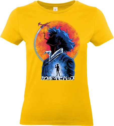 Space Cowboy - Anime, Spike, Cowboy - Standard T-Shirt (Frauen)