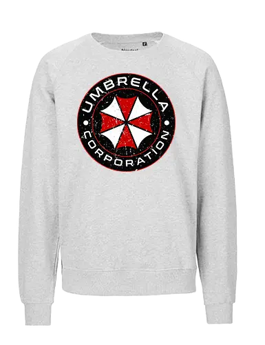 Umbrella Corporation - Horror  - Horror, biohazard, claire redfield, dead, death, gaming, halloween, horror, jill valentine, leon kennedy, t virus, the walking dead, umbrella corporation, undead, zombies - Fairtrade Sweatshirt