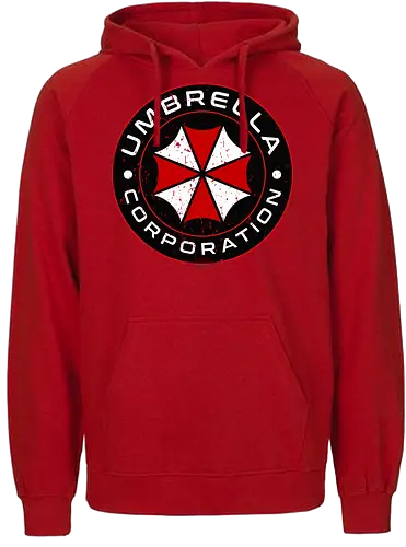 Umbrella Corporation - Horror  - Horror, biohazard, claire redfield, dead, death, gaming, halloween, horror, jill valentine, leon kennedy, t virus, the walking dead, umbrella corporation, undead, zombies - Fairtrade Hoodie
