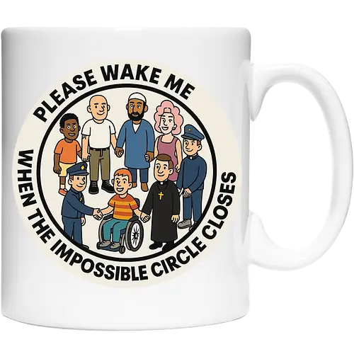 Please wake me when the impossible circle closes