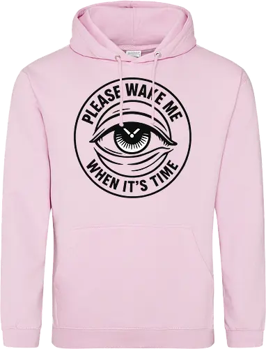 Please wake me when it’s time