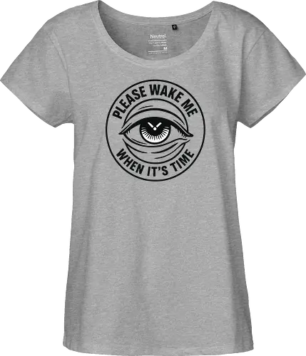 Please wake me when it’s time