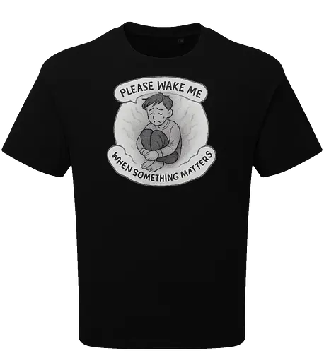 Please wake me when something matters
