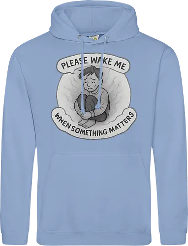 Please wake me when something matters