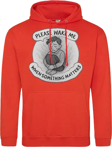Please wake me when something matters