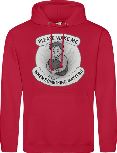 Please wake me when something matters