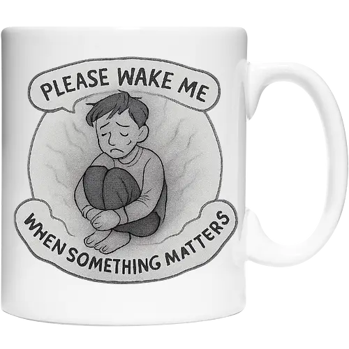 Please wake me when something matters