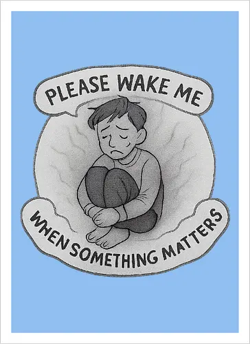 Please wake me when something matters