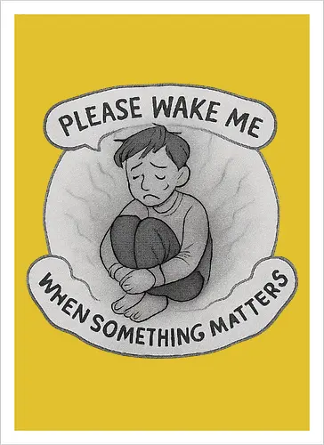 Please wake me when something matters