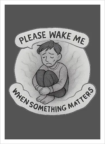 Please wake me when something matters