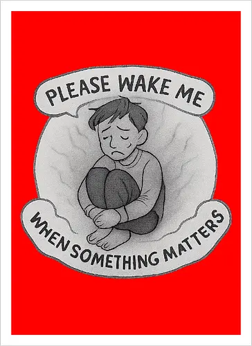 Please wake me when something matters