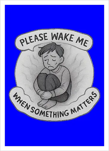 Please wake me when something matters