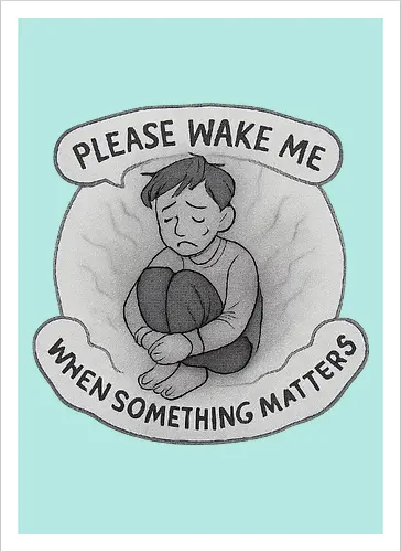Please wake me when something matters