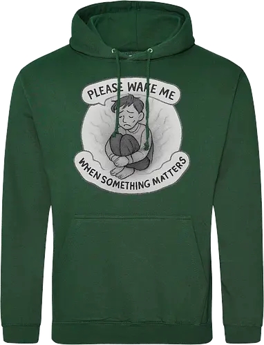 Please wake me when something matters